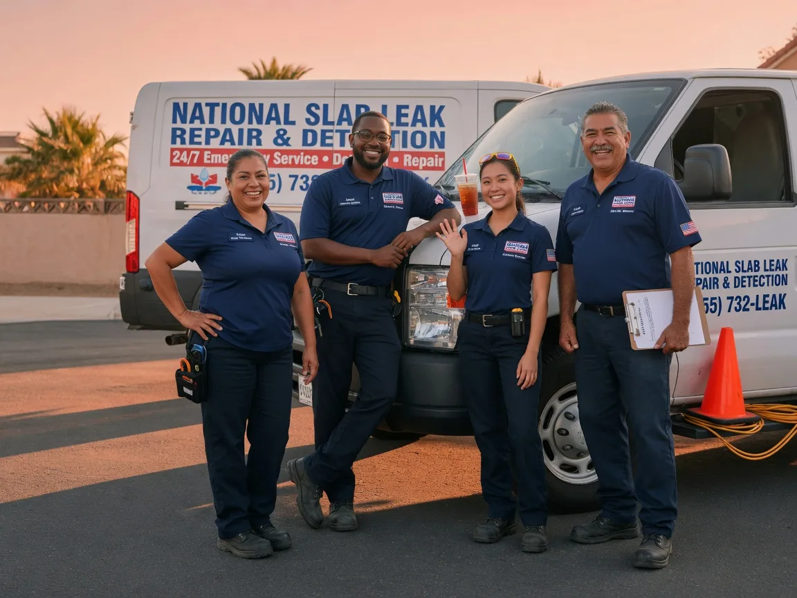 Slab Leak Detection company in Hesperia, CA